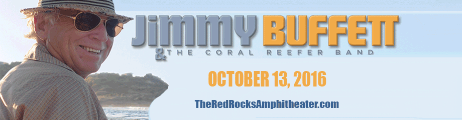 Jimmy Buffett & The Coral Reefer Band Tickets | 13th October | Red ...