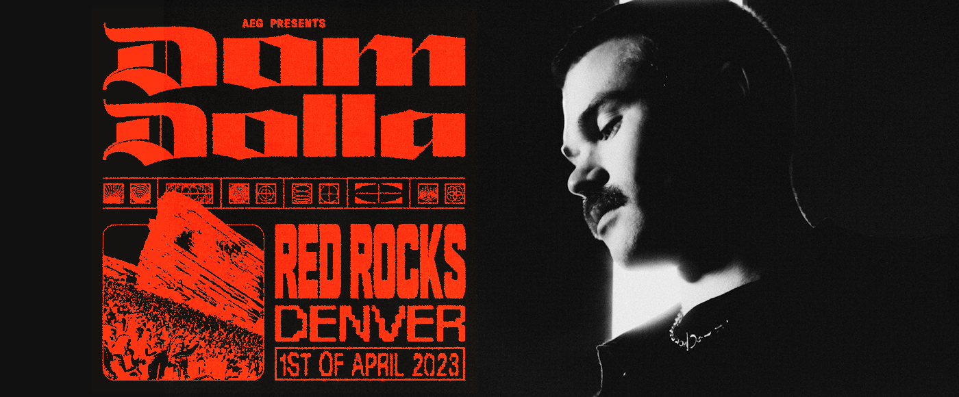 Dom Dolla Tickets 1st April Red Rocks Amphitheatre