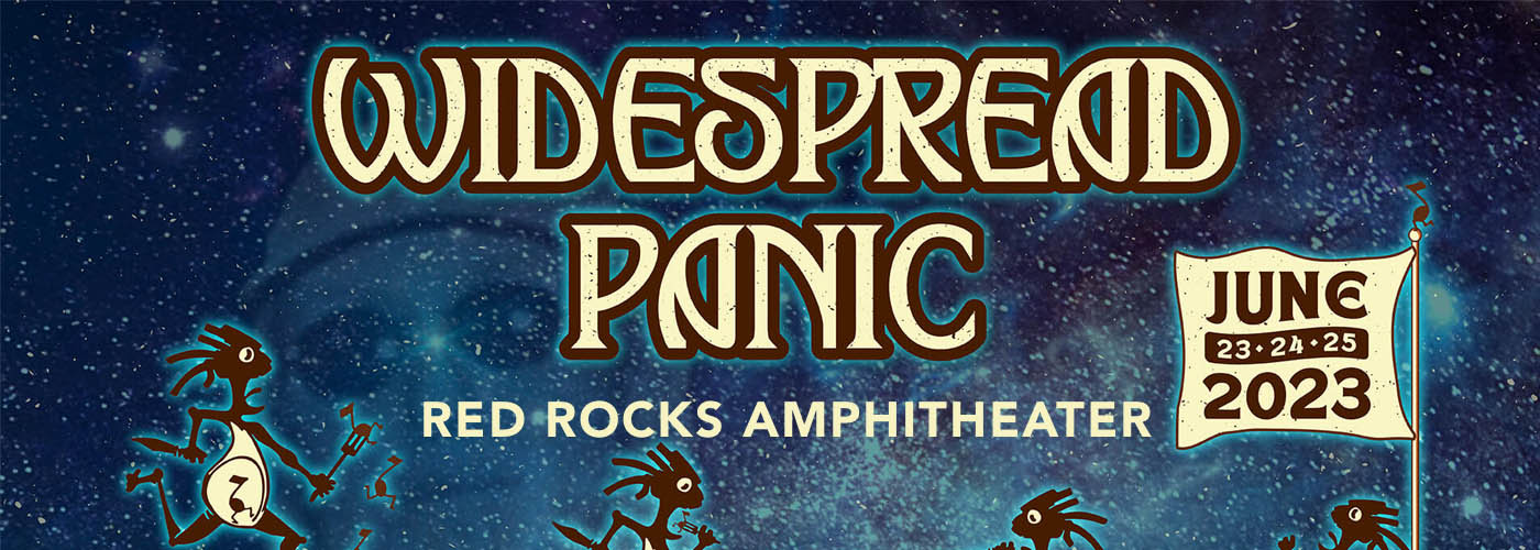 Widespread Panic Tickets 24th June Red Rocks Amphitheatre