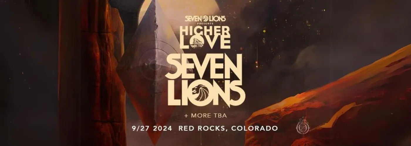 Seven Lions Tickets 27th September Red Rocks Amphitheatre Red