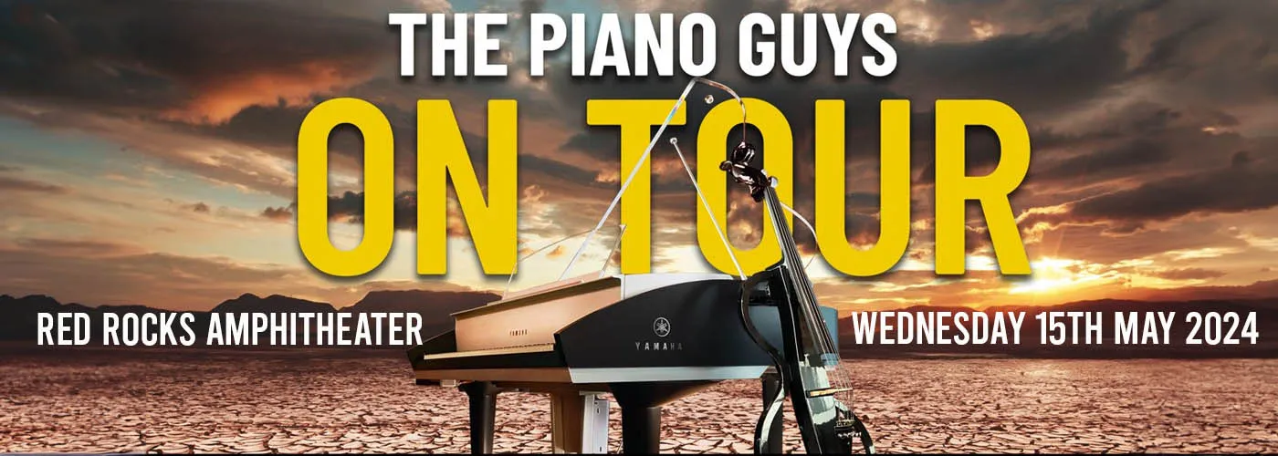 The Piano Guys Tickets 15th May Red Rocks Amphitheatre Red Rocks