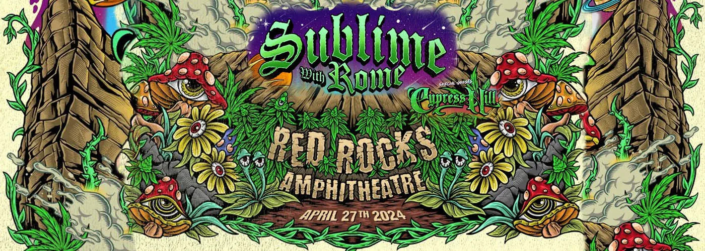 Sublime with Rome Tickets 27th April Red Rocks Amphitheatre Red