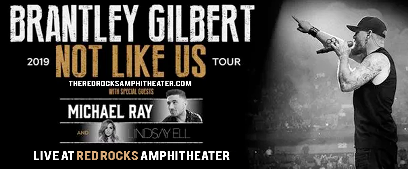 Brantley Gilbert Tickets | 8th May | Red Rocks Amphitheatre